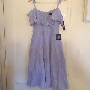 NWT Lulus Yacht Striped Midi Dress